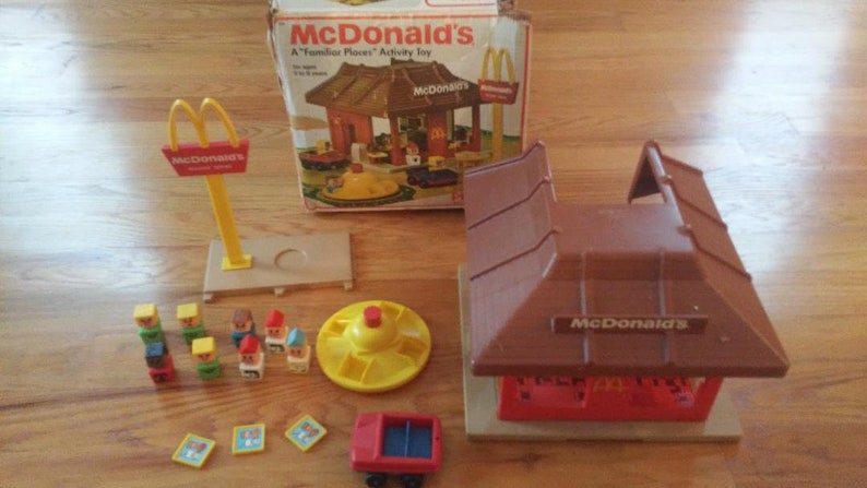 mcdonalds playset vintage