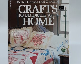 1989 1990 Cross Stitch Knit Crochet Quilting Paper Crafts Patchwork Afghans Needlework Better Homes and Gardens 8 Hardcover Books 1986-87