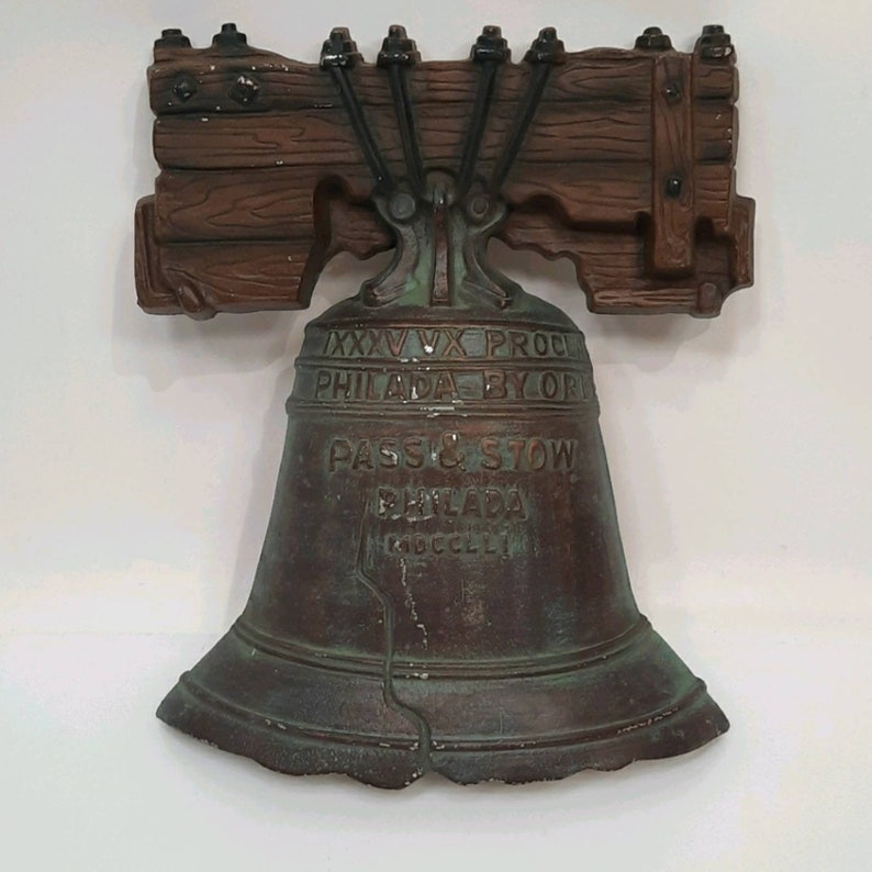 Vintage Sexton Liberty Bell Wall Hanging 1970 Etsy