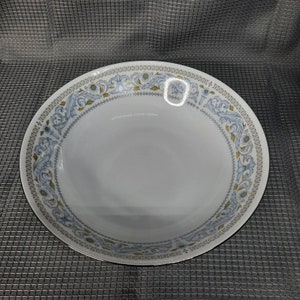 Vintage Crown Ming Princess Pattern 9&quot; Round Vegetable Serving Bowl