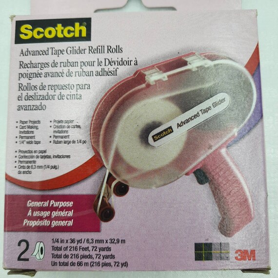 Scotch Advanced Tape Glider Refill Rolls 3 Packs 6 Rolls Etsy.de