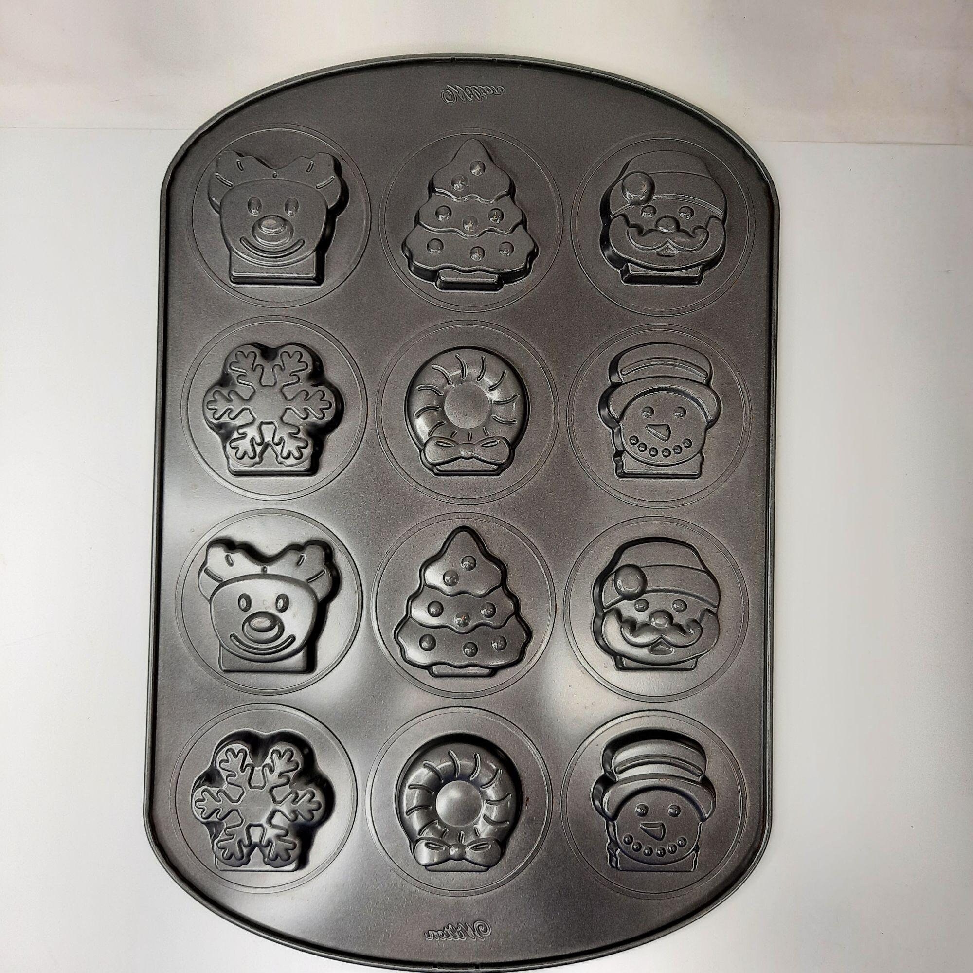 Wilton Christmas Shapes Cookie Cake Pan Etsy