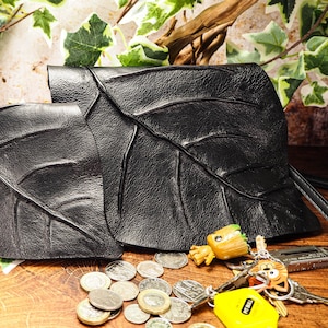 Stealth-Blatt-Tasche und Gürteltasche - passend für Renaissance Jahrmarkt, Feenhochzeit oder Alltag