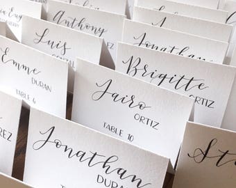 Wedding Place Cards Etsy