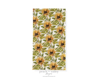 Papierserviette - Sonnenblume Design Blumen-Servietten, Sonnenblumen-Dekor Gästeserviette, Decoupage Papier für Junk Journal, Scrapbooking & Decoupage Art