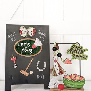 Backyard BBQ Grill and Chill Laser Cut File, Laser Cutting Design DIY Decor Glowforge Project, Wood Cutting Machine Cricut Project SVG image 6