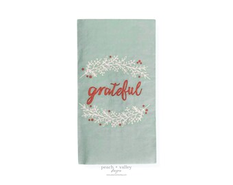 Servilleta de papel - Servilleta de Acción de Gracias para invitados de Grateful Design, papel de decoupage para diario basura, álbumes de recortes y arte de decoupage