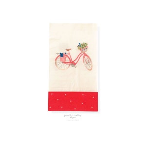 Papierserviette – 4. Juli USA Bike-Gästeserviette, Decoupage-Papier für Junk Journal, Scrapbooking und Decoupage-Kunst