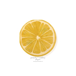Serviettes en papier - Rond de serviette en tranches de citron pour décoration artistique, papier à découper pour carnet de voyage et scrapbooking, motif citron