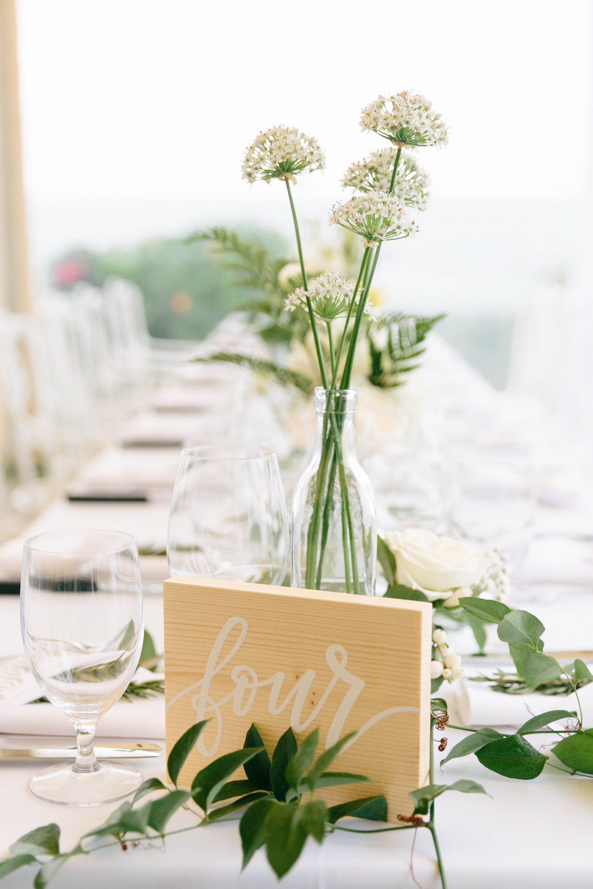 Wood Table Numbers Hand Painted Table Numbers Wedding Etsy