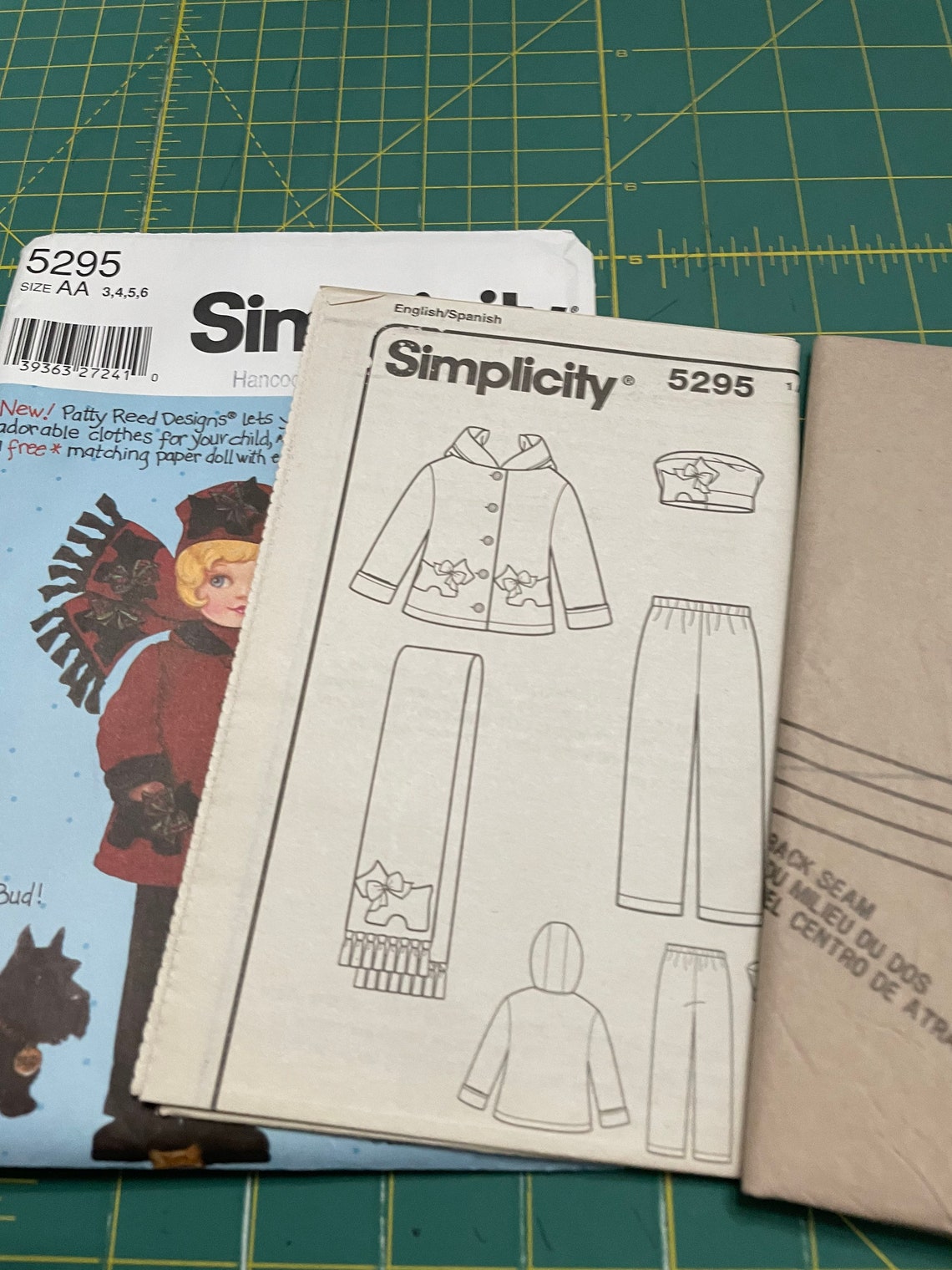 Simplicity Patty Reed Design Girls Jacket, Pants, Scarf and Hat # 5295 ...