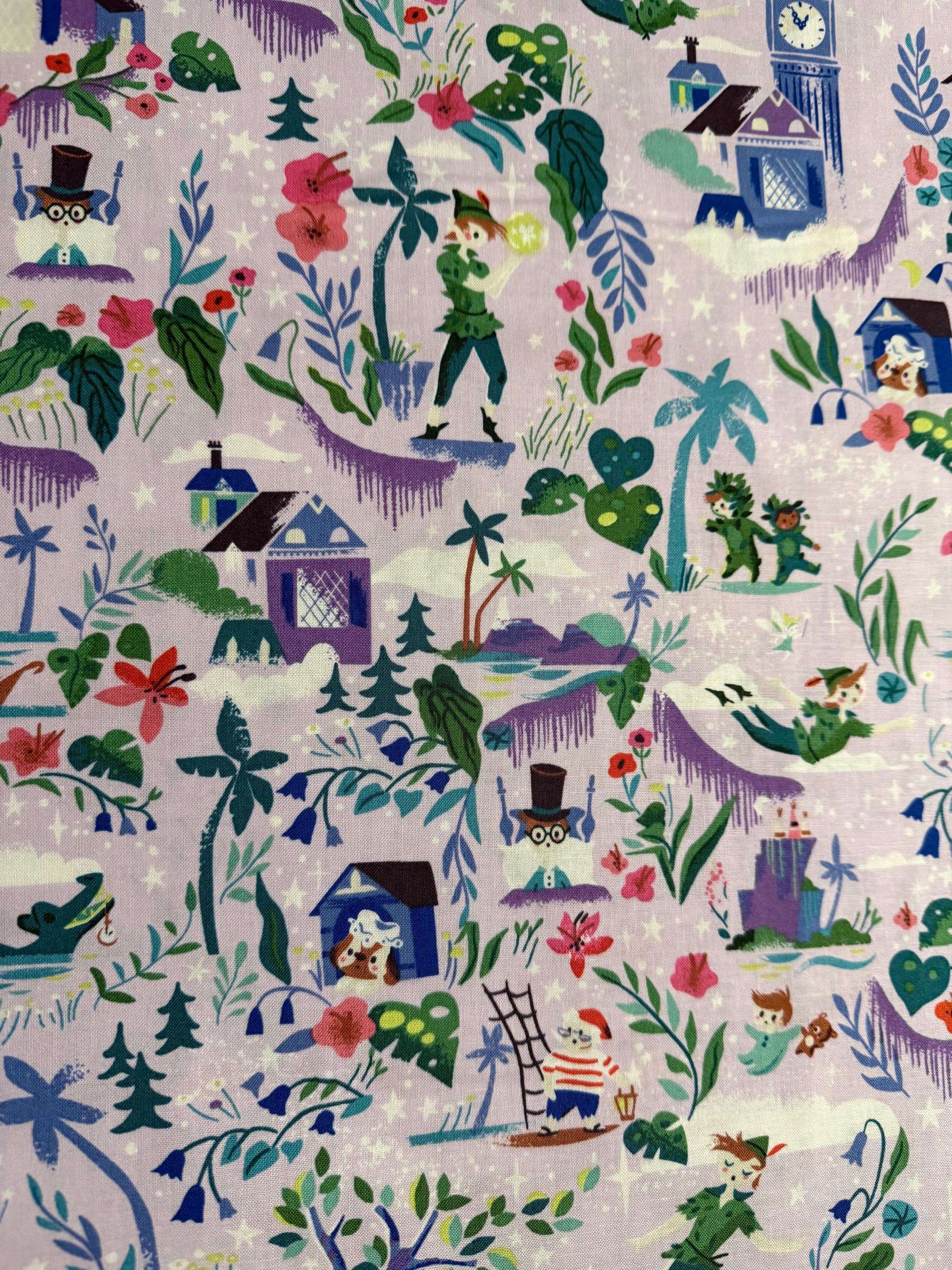 Forever Neverland- Main on Princess Pink Background by Jill Howarth for ...