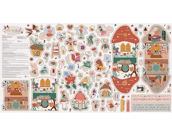 Thimbelina & the Sewing Fairies Thimbelina Felt Panel