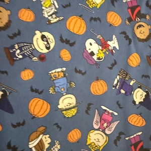 Peanuts Gang Classice Costume fabric by Peanuts Worldwide LLC for Spring Creative/Cotton/ Sold by the half yard