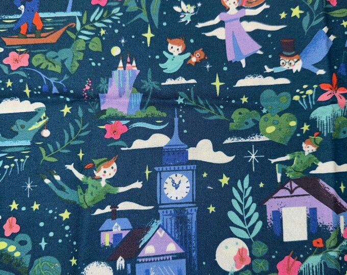 Forever Neverland- Main on Night Background by Jill Howarth for Riley ...