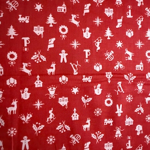 Tutto sul Natale - Buon Natale su sfondo verde di Riley Blake Designs # C10797/Venduto a mezzo metro