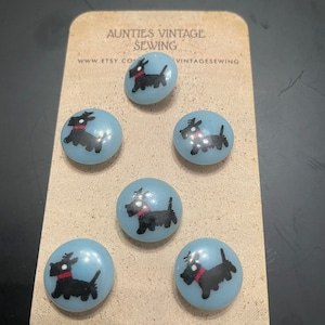 1930\u2019s Lady Washington Buttons on a card size 30 & Luckyday button cards size 17white genuine pearl buttons made in USA