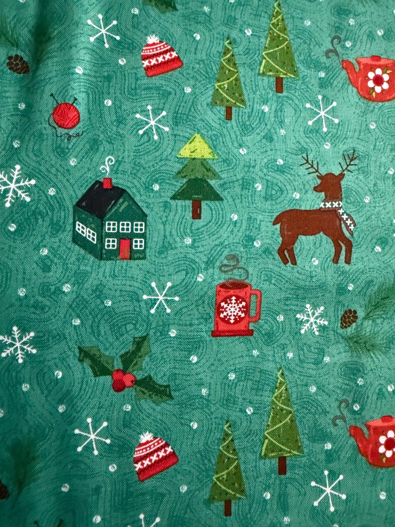 In From the Cold - Winter Mix on a Teal Background by Heather Peterson ...