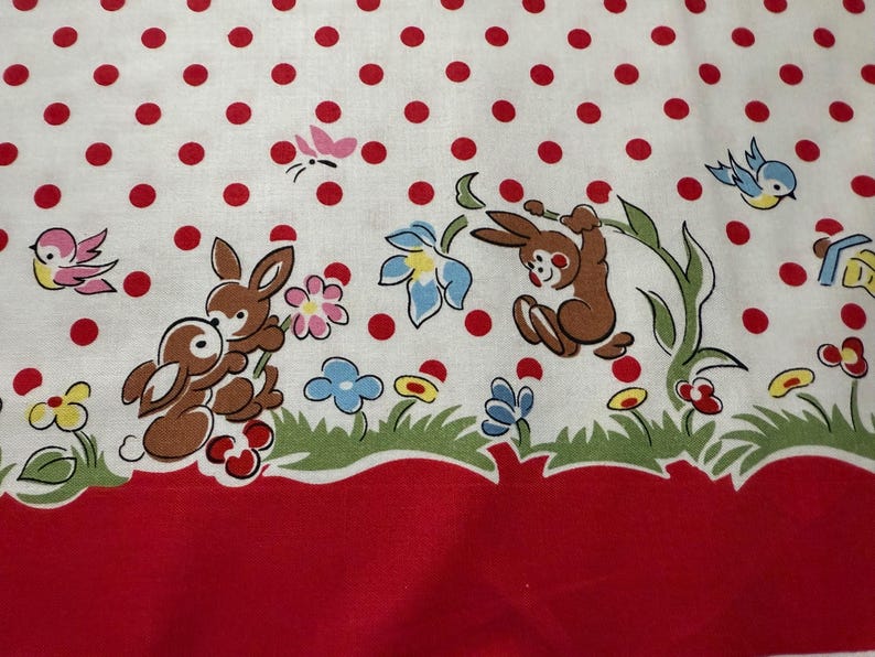 Love Notes - Double Border Print in Red and White by Lindsey Wilkes for ...