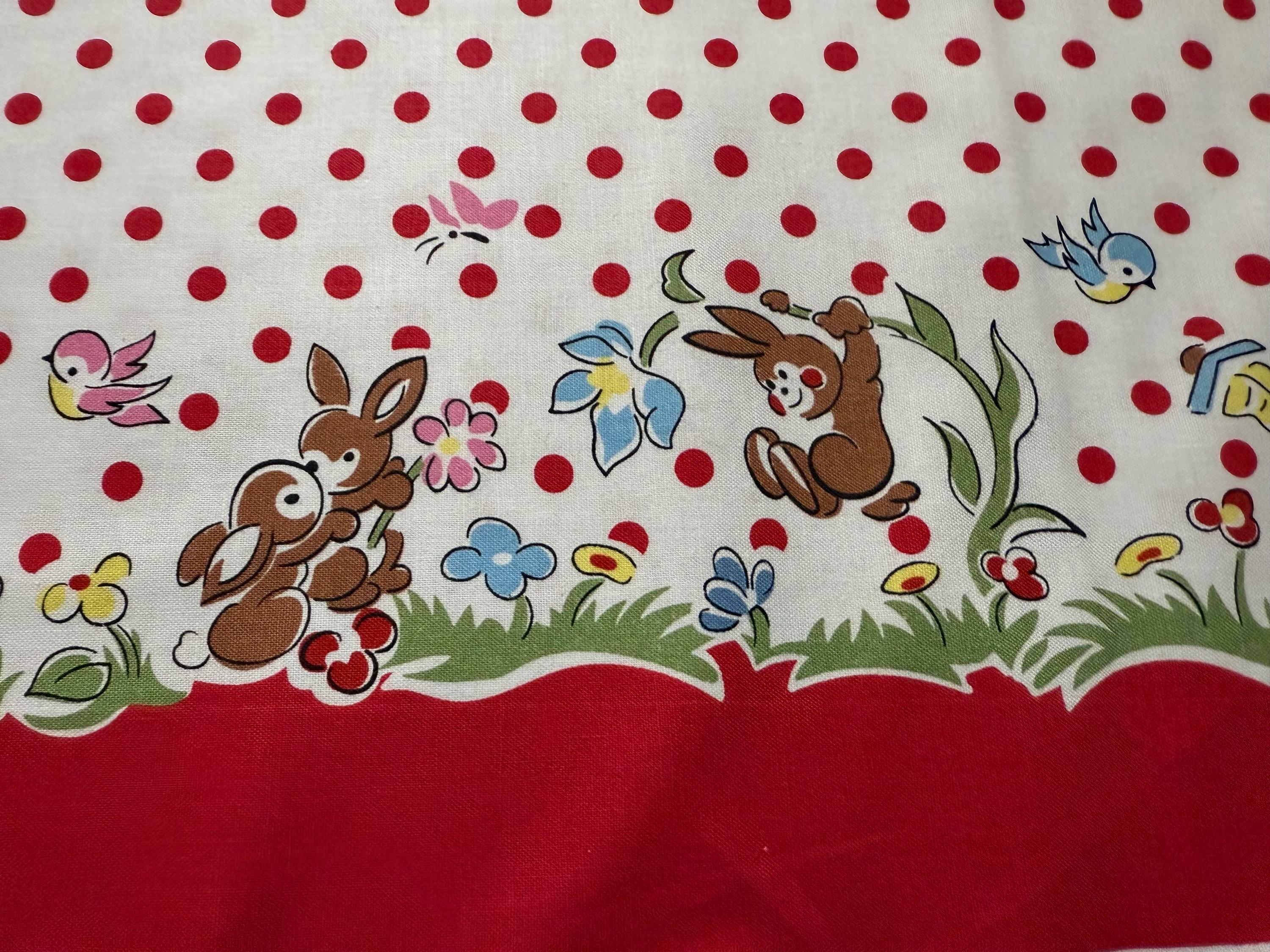Love Notes - Double Border Print in Red and White by Lindsey Wilkes for ...
