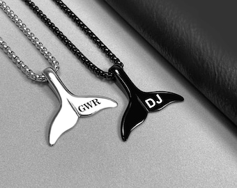 Personalized Engraved Surfer Necklace for Men Handmade Summer Festival Jewelry  Waterproof Birthday Gift