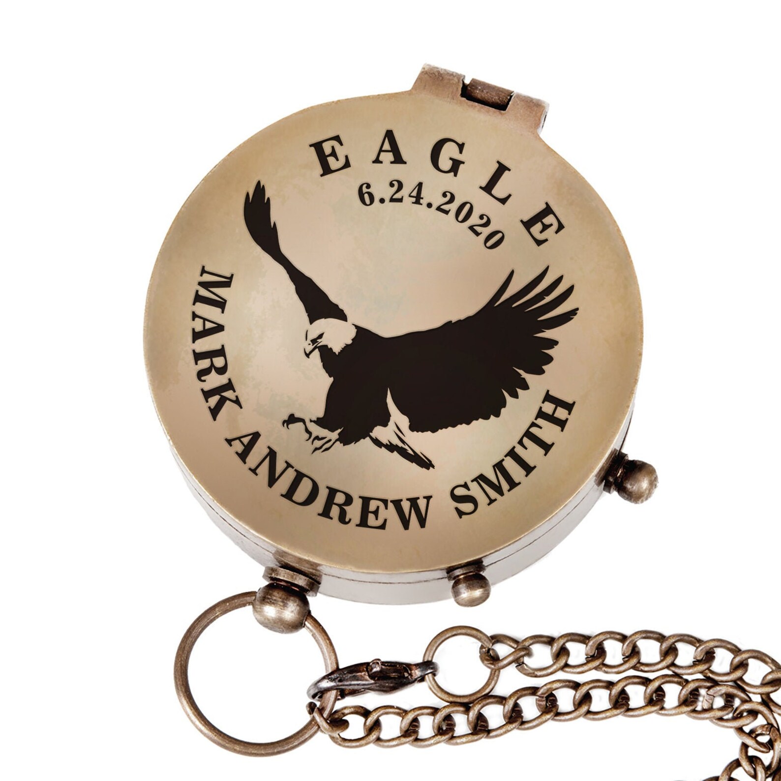 Personalized Compass Eagle Scout Gift Boy Scout Cub Scout Etsy