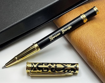 Custom Engraved Luxury Pen, Personalized Anniversary Gift