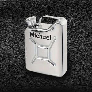 Personalized Flask for Men Stainless Steel Engraved Flask, Custom Groomsman Flask, Best Man Flask Gift, Wedding Party Flask, Bridal Party