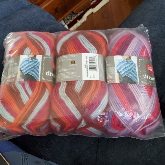 Red Heart Dreamy Yarn Dreamy Yarn Etsy
