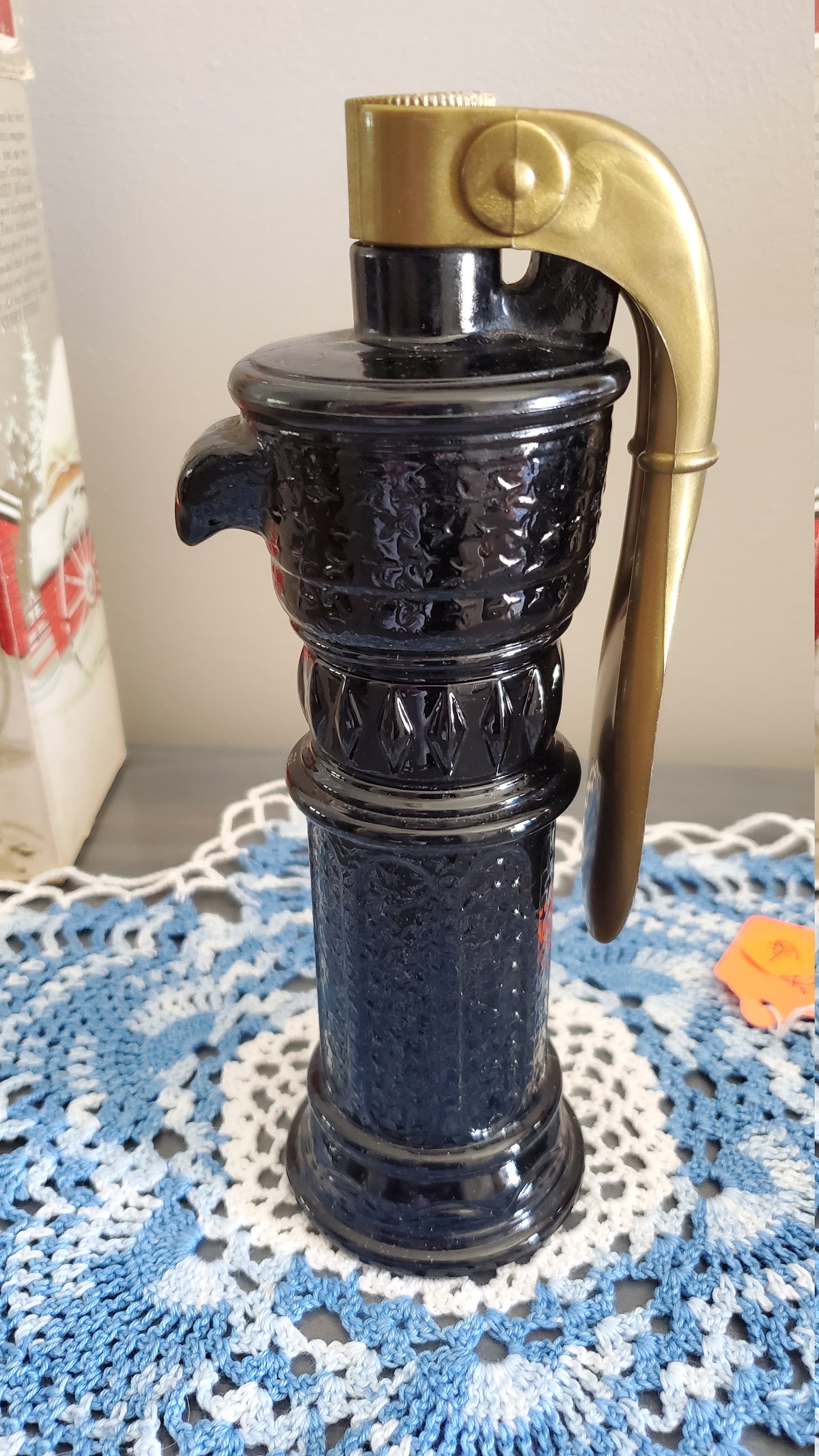 Avon Pump Decanter With Detachable Shoehorn Windjammer After Etsy UK