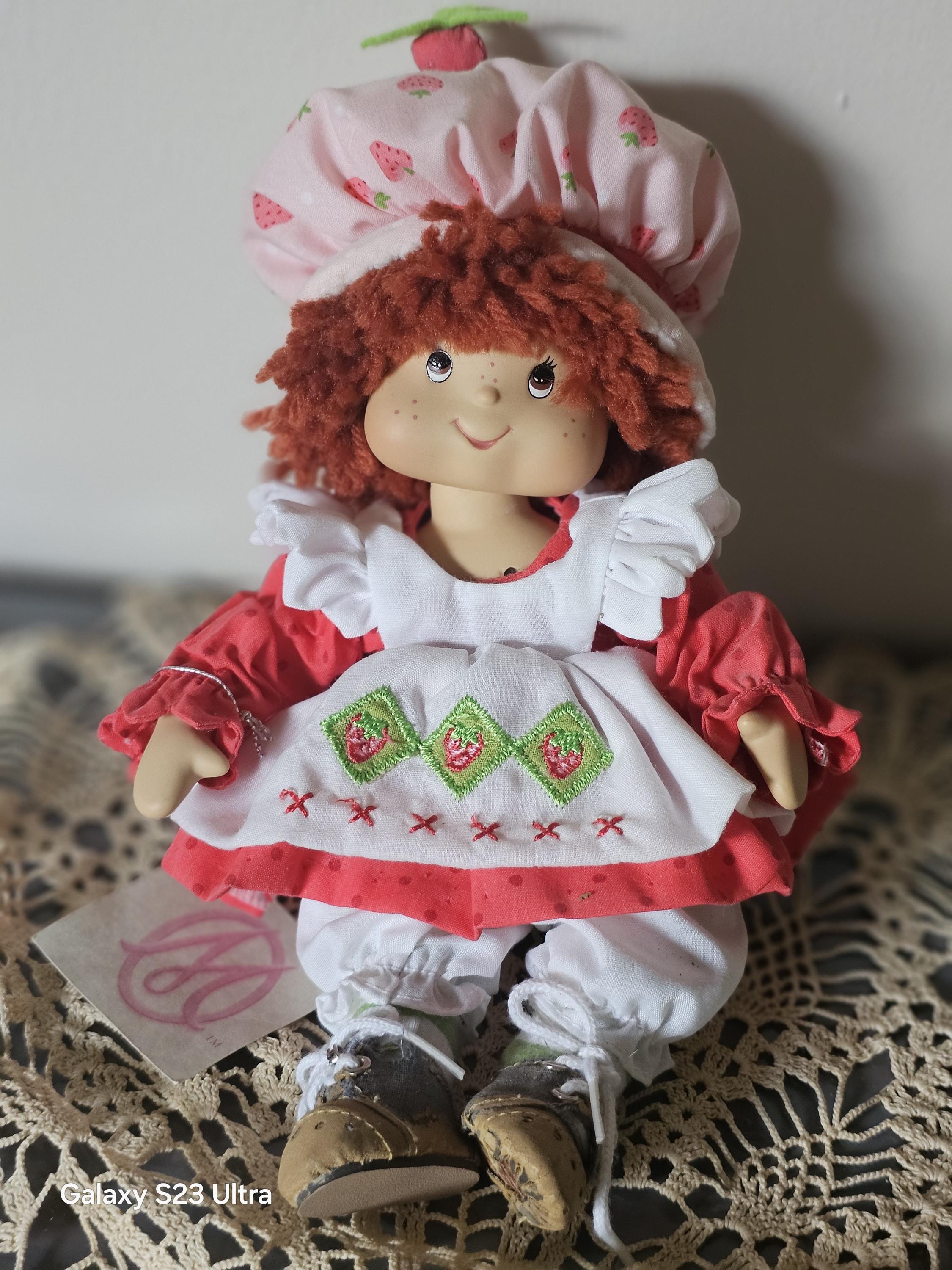 Tiny Tots Strawberry Shortcake Porcelain Doll by Maria Osmond - Main Image
