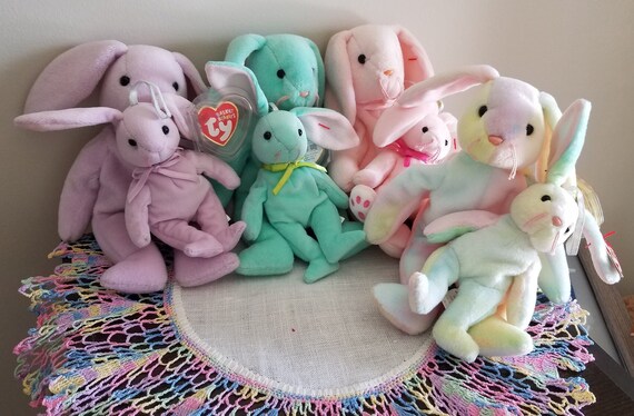 easter ty beanies