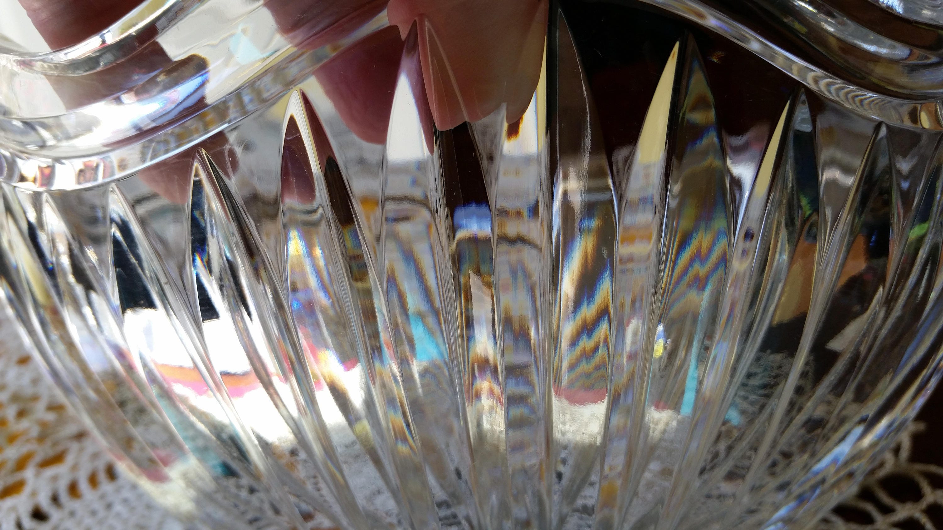 Mikasa Crystal Bowl Mikasa Slovenia Bowl Crystal Ribbed Bowl - Etsy
