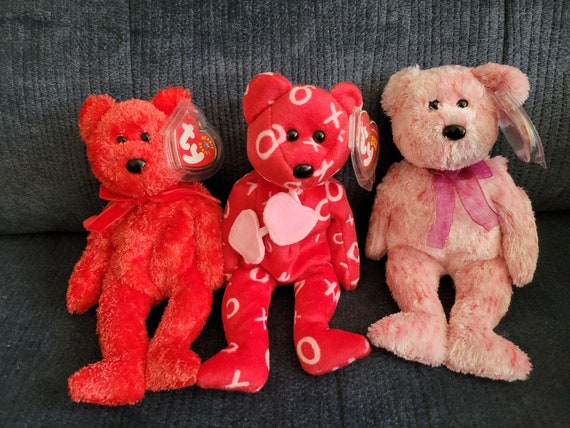 Ty Beanie Babies ❤️Valentine's Day or ❤️Heart ❤️Themed Bears and Animals New 