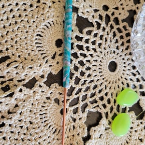 Boye Crochet Hook B- 2.25  Polymer Clay Crochet Hook, Susan Boye Hook, Size B, Arthritis Crochet Hook, Hand made  Hook, Crochet Hooks
