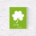 Lucky in Love Print Printable Art Wall Decor St. - Etsy
