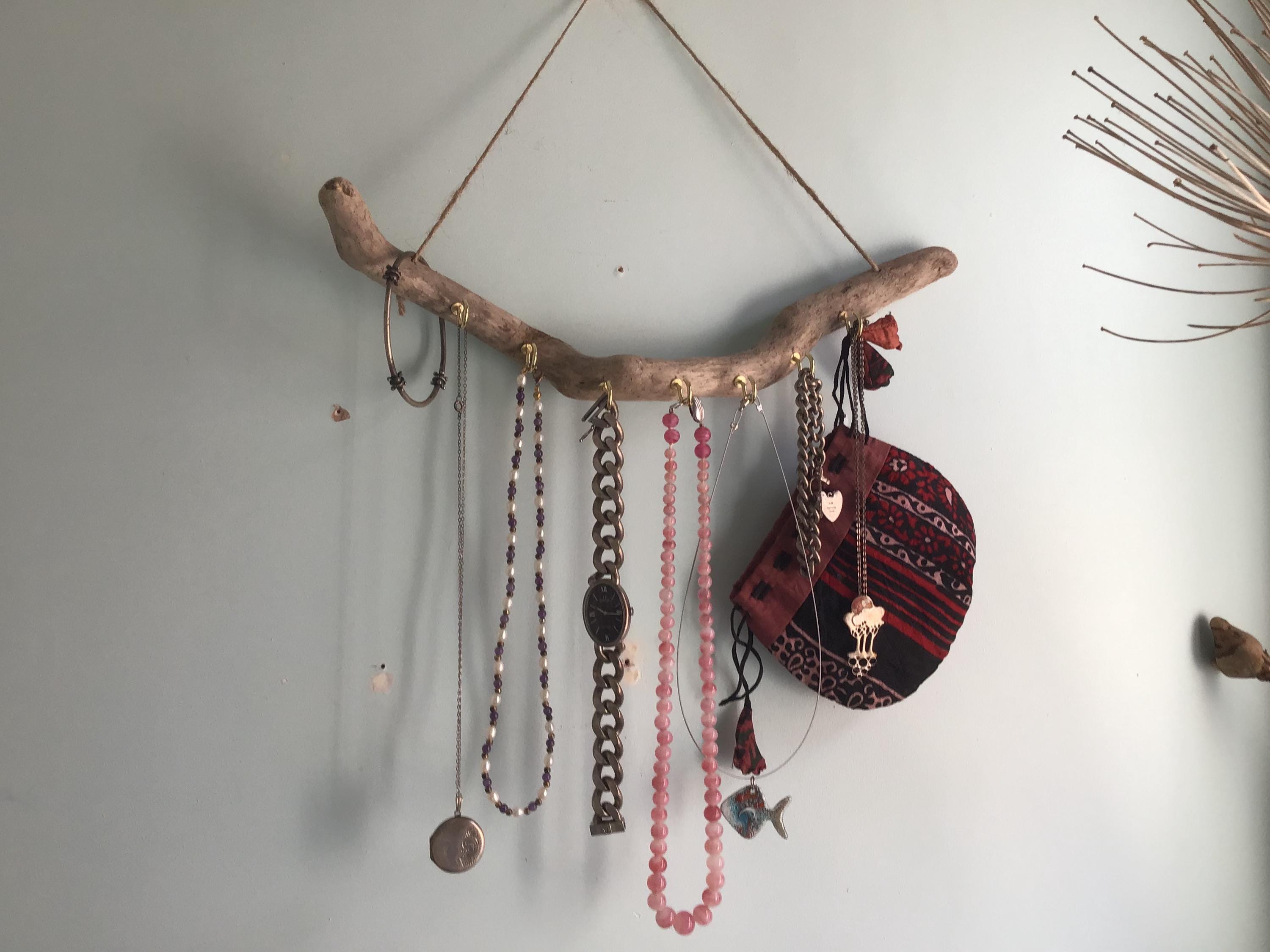 PAEFIU Porte bijoux, Rangement Bijoux Presentoir Bijoux en Métal et