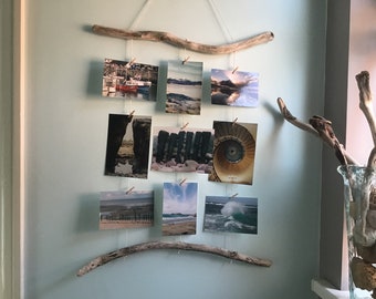 Driftwood Photo Hanger