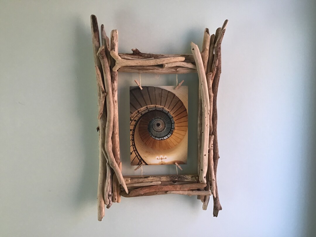 Driftwood Photo Hanger 4 Etsy