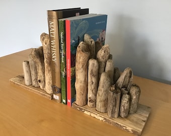 Driftwood Bookends