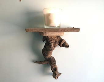 Driftwood Candle Sconce