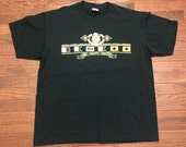 XL 90 39 s Hawaii men 39 s vintage T shirt black yellow white 1990 39 s anvil Maui Oahu Molokai Kauai Lanai HI