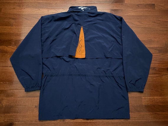 XL 90's Reebok parka raincoat track jacket men's … - image 5