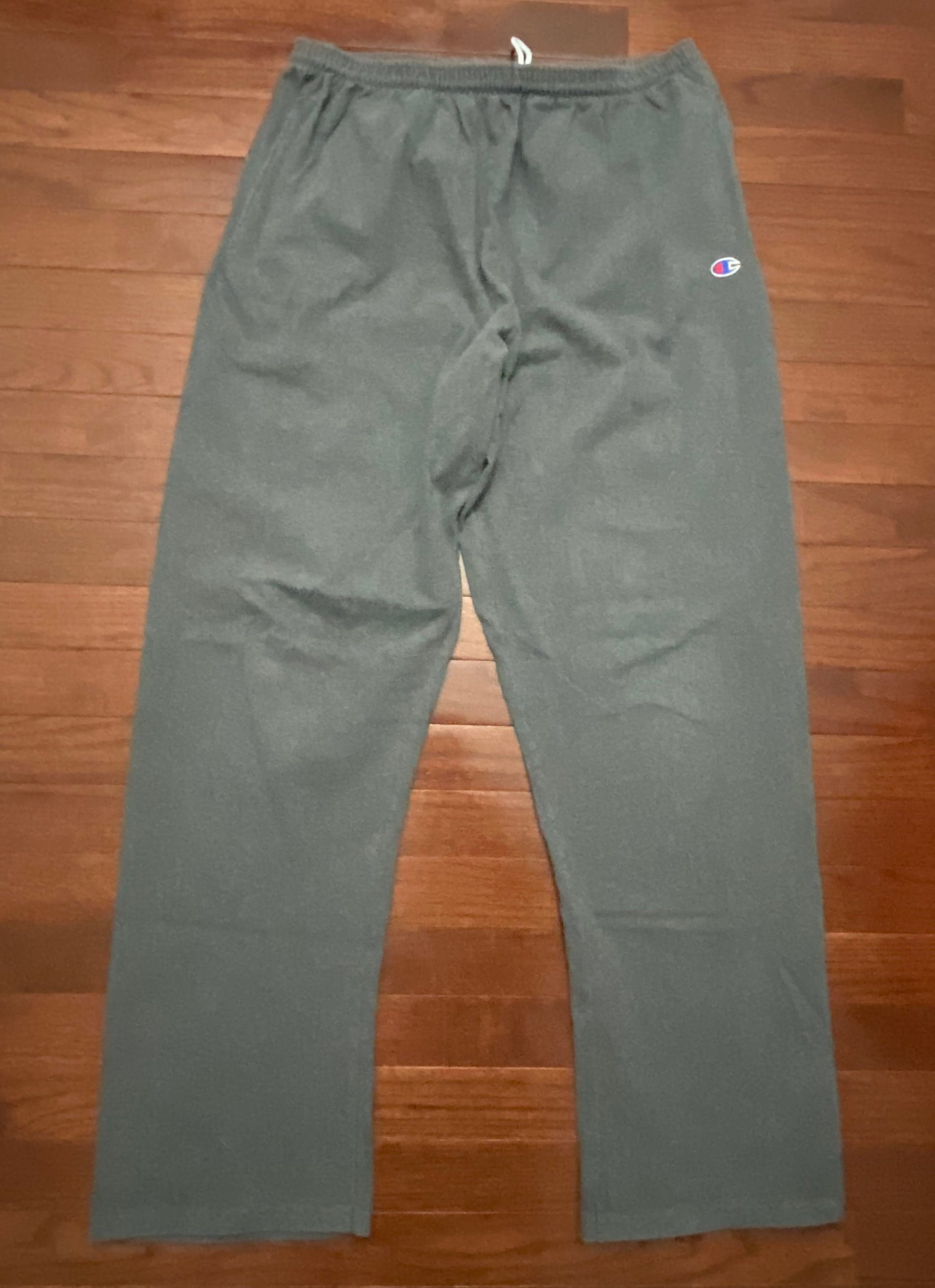dark gray champion sweatpants