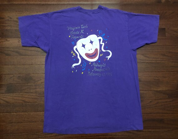 XL 1993 Virginia Tech Circle K Formals Midnight M… - image 3