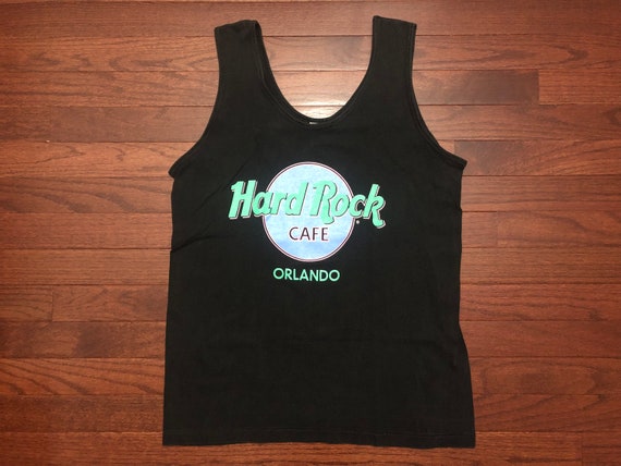 Medium 80's Hard Rock Cafe Orlando tank top T shi… - image 1