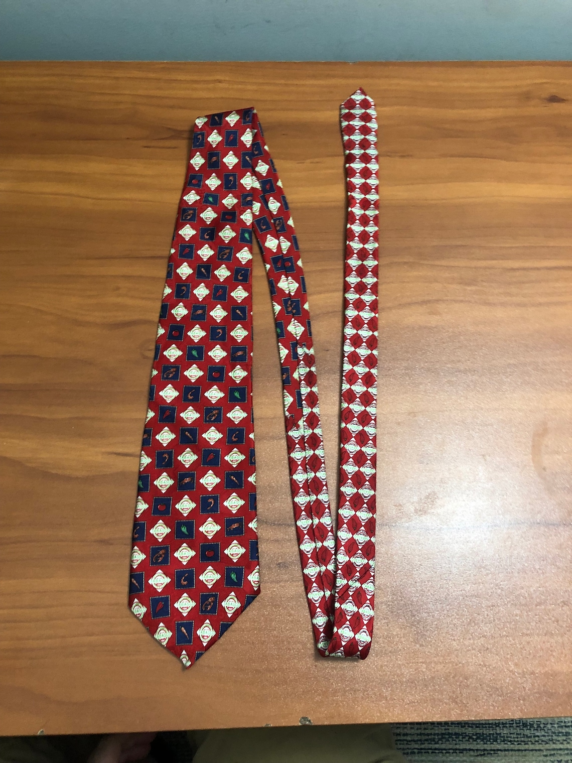 90's Tabasco Pepper Sauce necktie vintage neck tie Etsy