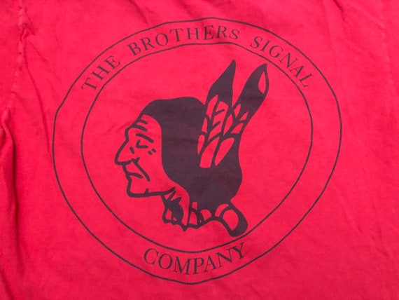 Large 90's The Brothers Signal Company T shirt me… - image 3