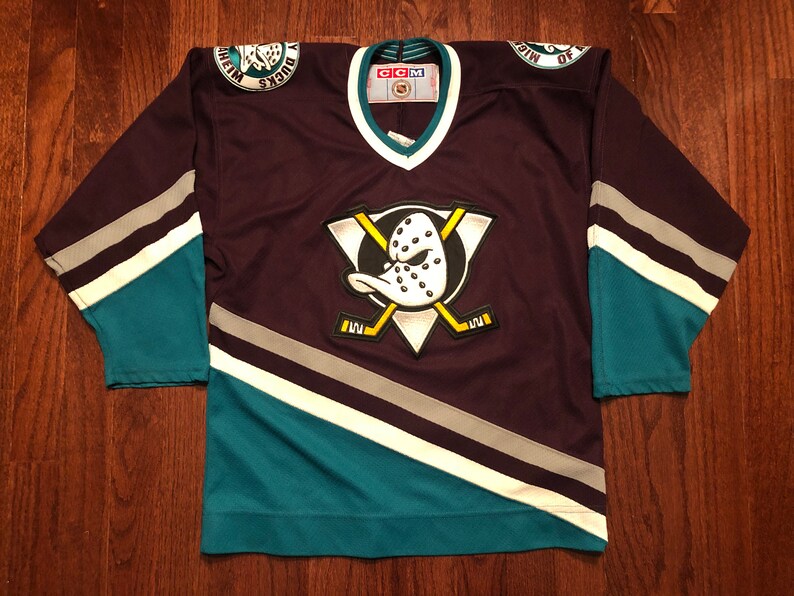 anaheim ducks youth hockey jersey