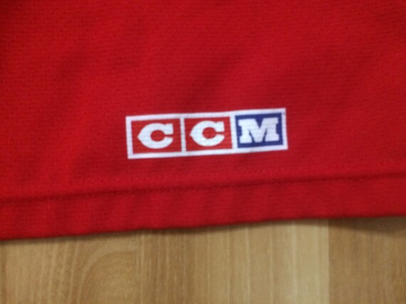 Large 90's Montreal Canadians hockey jersey CCM r… - image 4